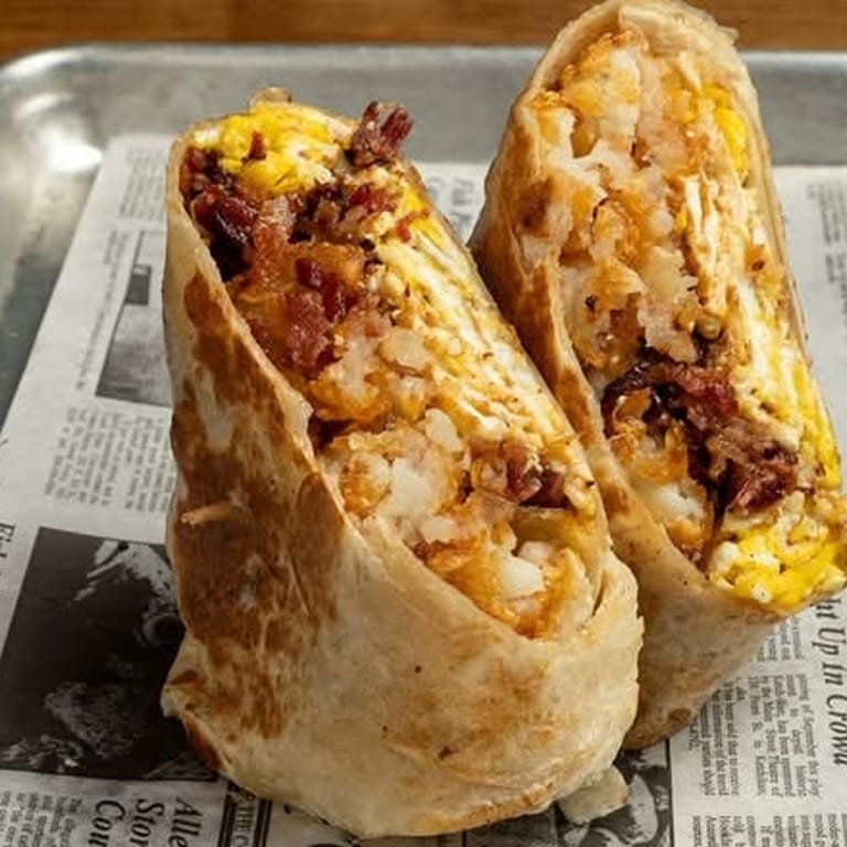 Delicious Breakfast Burrito