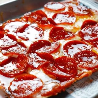 Pepperoni Hot Honey Flatbread