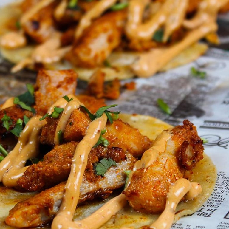 Delicious Fish Tacos Await